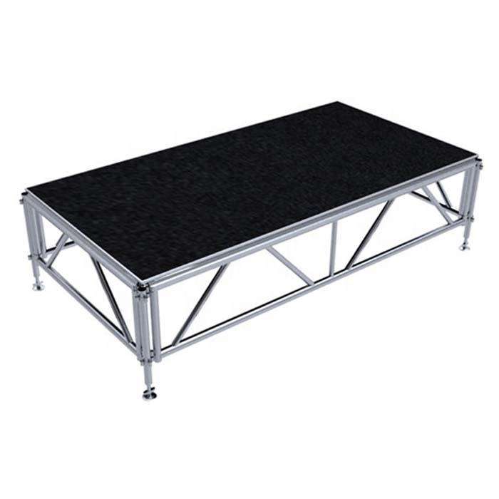 Black Custom Aluminum Stage