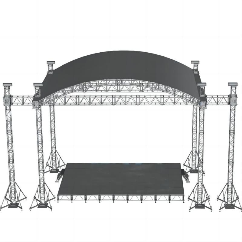 Curved Truss Concert Stage