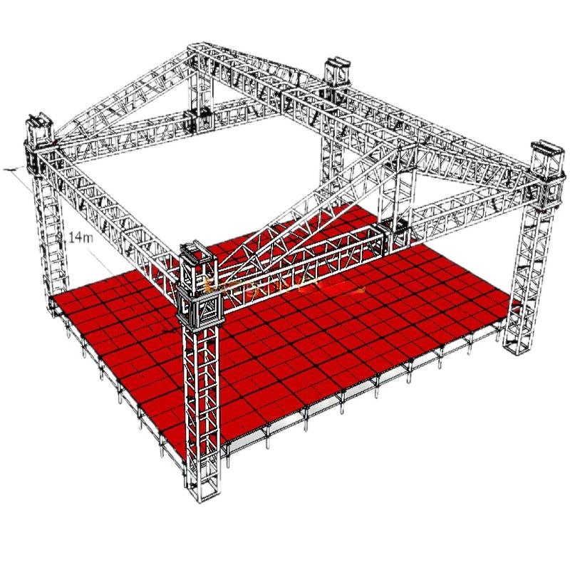 Aluminum Truss Stage System