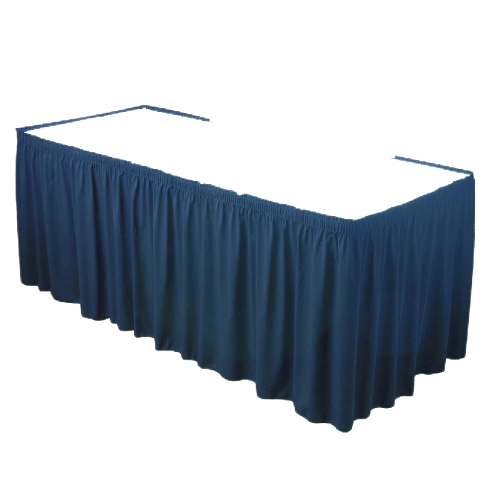 Blue Stage Skirting