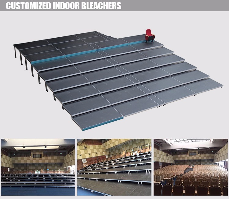 portable grand stand bleachers