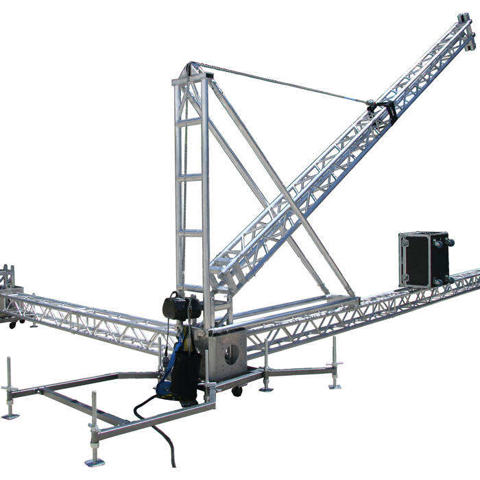 Truss Tower Erector with Handle Winch