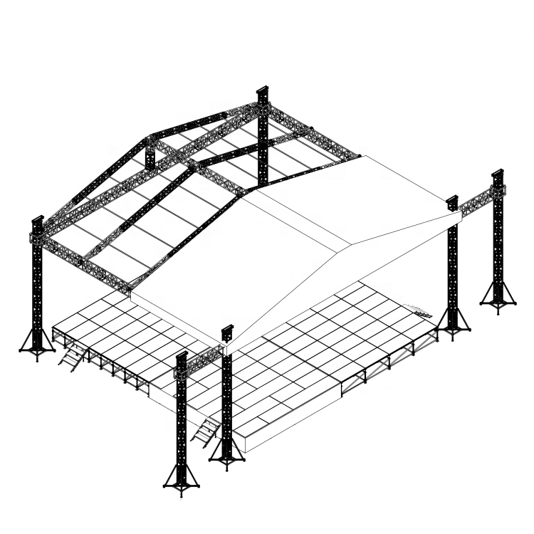 Stage Roof Truss Structure